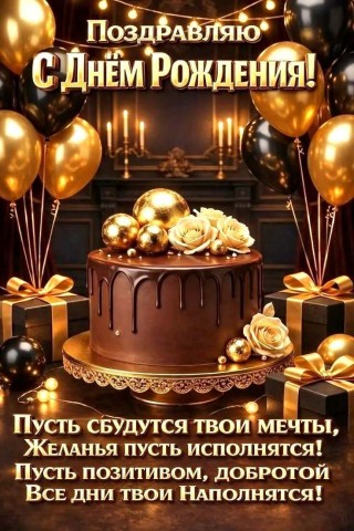 день рождения мужчине