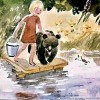 Аришка трусишка и медвежонок