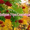 доброе утро сентября, с добрым сентябрьским утром