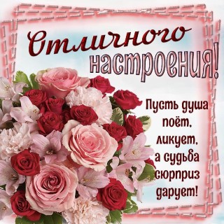 отличного настроения