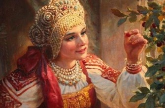 русская красавица, кокошник