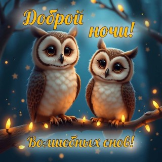 спокойной доброй ночи