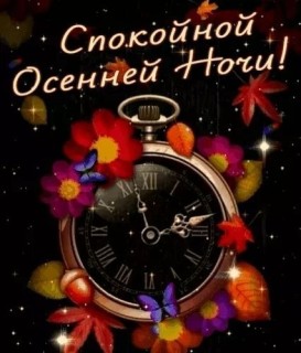 Спокойной осенней ночи