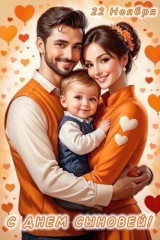 день сыновей папе маме