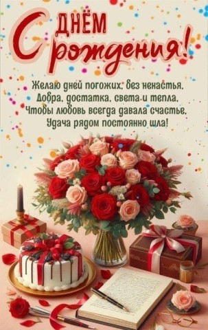 день рождения женщине