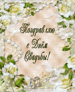 день свадьбы с днем свадьбы