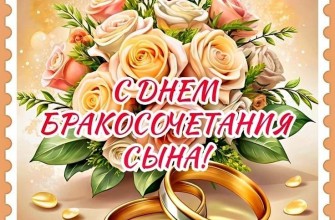 день свадьбы сын