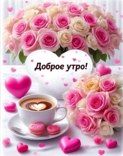 доброе утро девушке женщине любимой