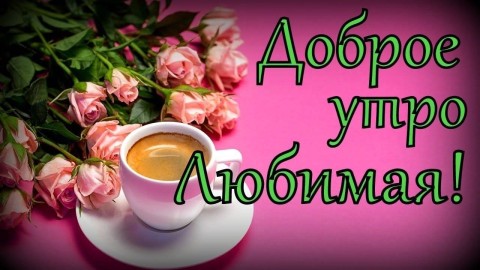 доброе утро любимая
