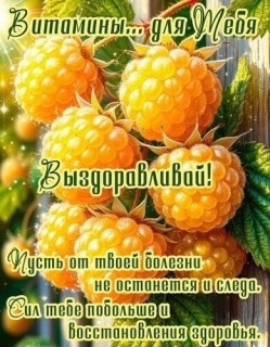 выздоравливай скорей