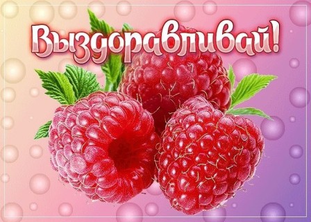 выздоравливай скорей