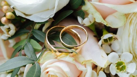 день свадьбы кольца