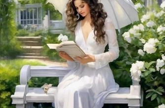 девушка книга