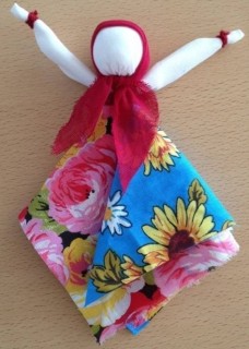 кукла из лоскутков