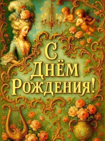 с днем рождения