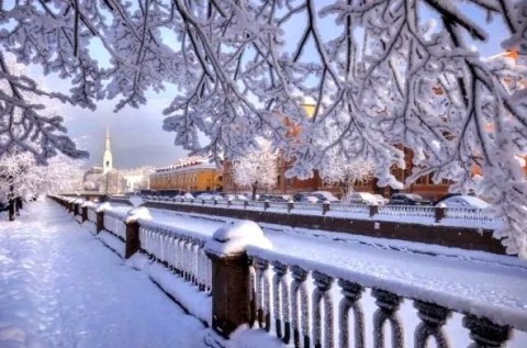 Зимний Санкт-Петербург