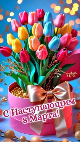 8 марта с наступающим